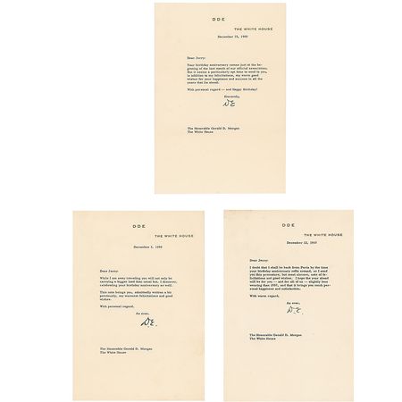 Lot #56 Dwight D. Eisenhower Group Lot - Image 1