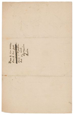 Lot #501 Victor Hugo Handwritten Letter Signed - Image 2