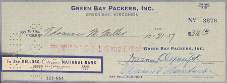 Lot #894 Vince Lombardi: Lombardi as the new Packers coach - Image 2