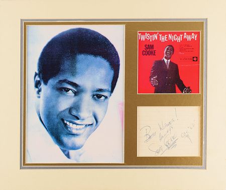 Lot #719 Sam Cooke Signature - Image 1