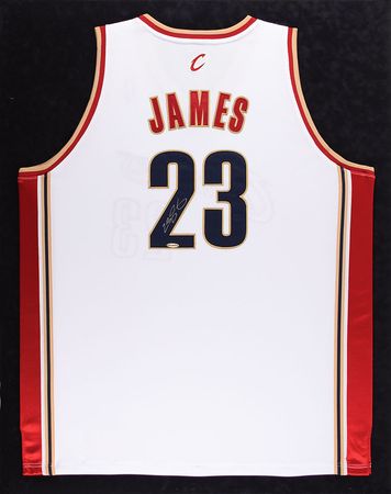 Lot #936 Lebron James Basketball Jersey - Image 1