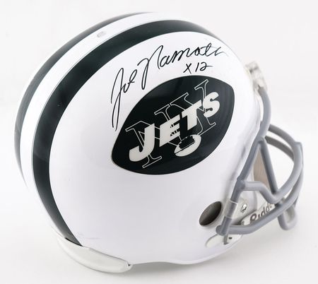 Lot #958 Joe Namath Helmet - Image 2