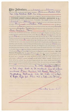Lot #176 Frederick Douglass Signed Document - Image 2