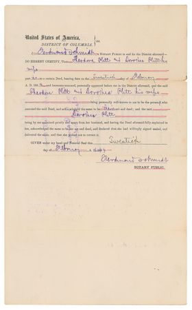 Lot #176 Frederick Douglass Signed Document - Image 4