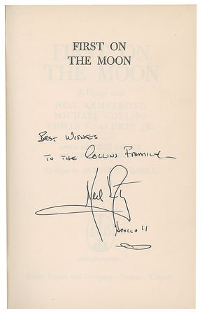 Lot #335 Neil Armstrong Book - Image 2