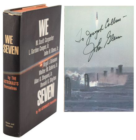 Lot #383 John Glenn Book - Image 1