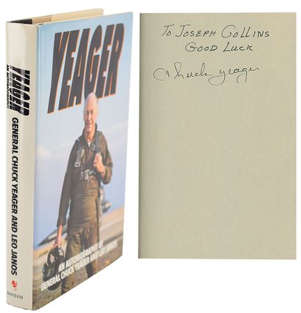Lot #319 Chuck Yeager Book - Image 1