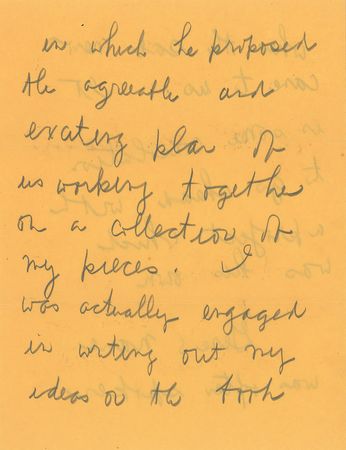 Lot #602 James Thurber: Thurber on the passing of a Harper & Brothers editor - Image 3