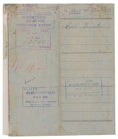 Lot #75 William McKinley: McKinley approves payment for a 
