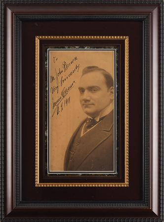 Lot #619 Enrico Caruso Signed Photograph - Image 1