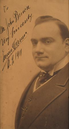 Lot #619 Enrico Caruso Signed Photograph - Image 2
