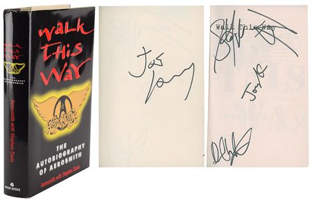 Lot #701 Aerosmith Book - Image 1