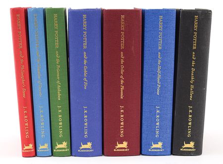 Lot #517 J. K. Rowling: Deluxe first edition set of Harry Potter novels - Image 10