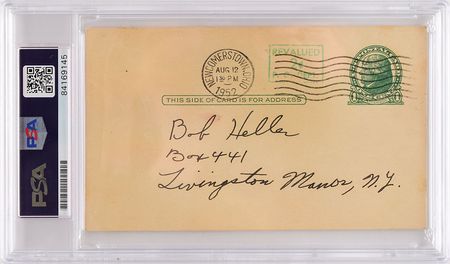 Lot #896 Cy Young Signature - Image 2