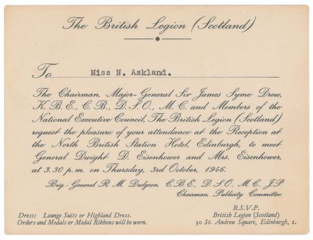 Lot #57 Dwight D. Eisenhower Signature - Image 2