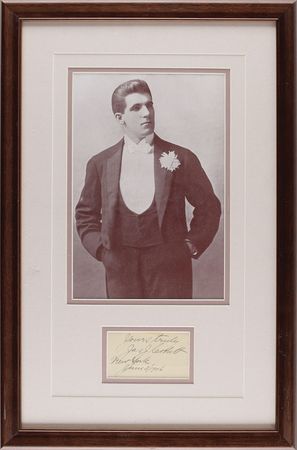 Lot #925 James J. Corbett - Image 1