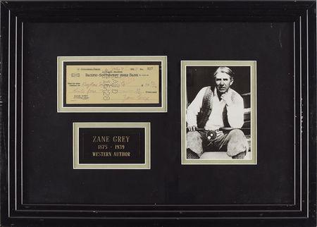 Lot #563 Zane Grey - Image 1