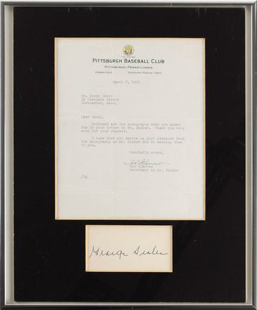 Lot #907  Baseball Hall of Famers - Image 2