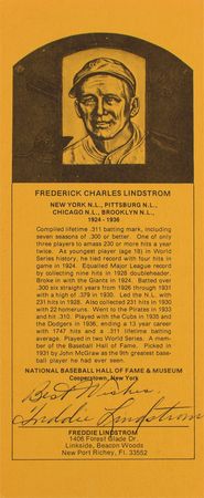 Lot #907  Baseball Hall of Famers - Image 3