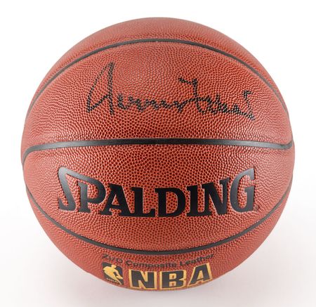 Lot #998 Jerry West Basketball - Image 1