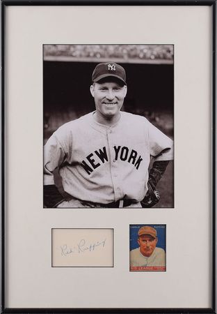 Lot #987 Red Ruffing and Mickey Cochrane Group Lot - Image 1