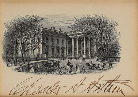 Lot #22 Chester A. Arthur Engraving - Image 2