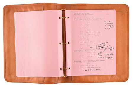 Lot #777 Friends: Schwimmer's table draft script for Friends - Image 5