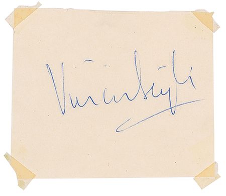 Lot #855 Vivien Leigh and Laurence Olivier Signatures - Image 2