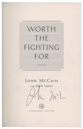 Lot #202 John McCain and Jimmy Carter - Image 3