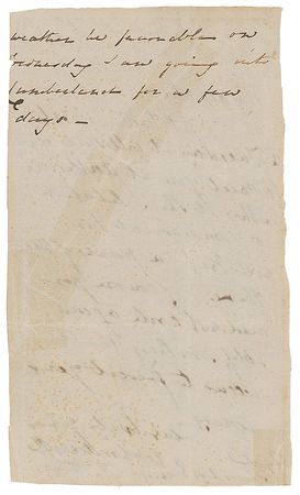 Lot #525 William Wordsworth Handwritten Letter Signed - Image 2