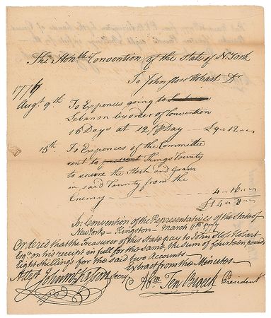 Lot #149 Abraham Ten Broeck - Image 1