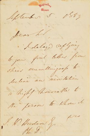 Lot #173 Benjamin Disraeli - Image 1