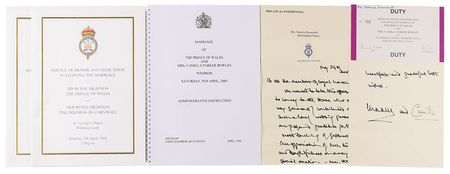 Lot #136 Prince Charles: The Royal Wedding of Charles and Camilla - Image 2