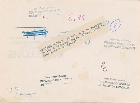 Lot #863 Marilyn Monroe Photograph - Image 2