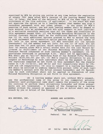 Lot #724 Kansas Signed Document - Image 2