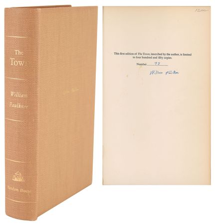 Lot #553 William Faulkner Book - Image 1
