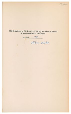 Lot #553 William Faulkner Book - Image 2