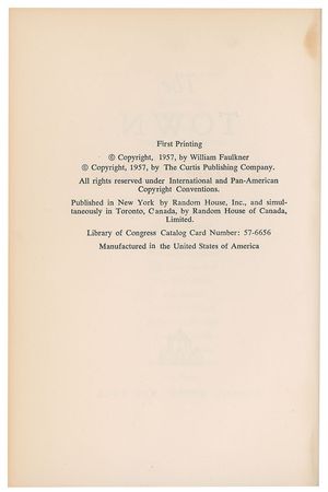 Lot #553 William Faulkner Book - Image 4