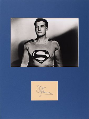 Lot #789 George Reeves Signature - Image 1