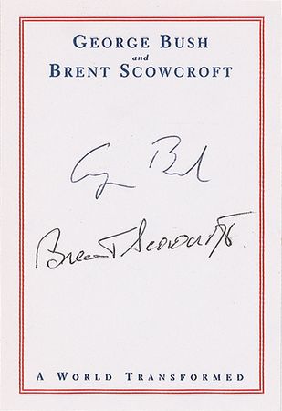 Lot #49 George and George W. Bush - Image 1