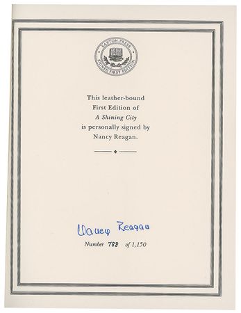 Lot #85 Nancy Reagan - Image 2