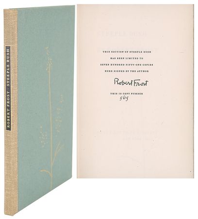 Lot #491 Robert Frost Book - Image 1