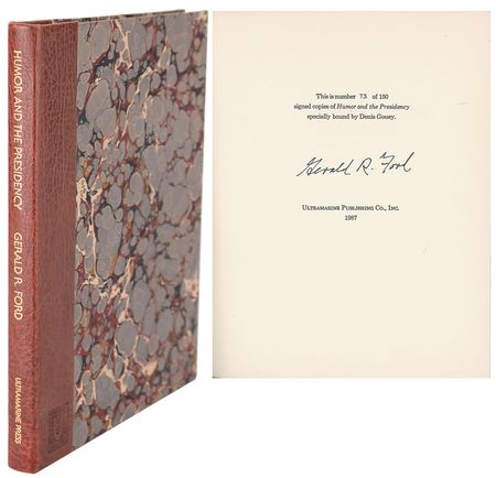 Lot #59 Gerald Ford Book - Image 1