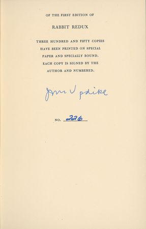 Lot #605 John Updike - Image 2