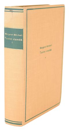 Lot #513 Margaret Mitchell: Inscribed Finnish first edition of Gone With the Wind, inscribed to her Macmillan editor - Image 6