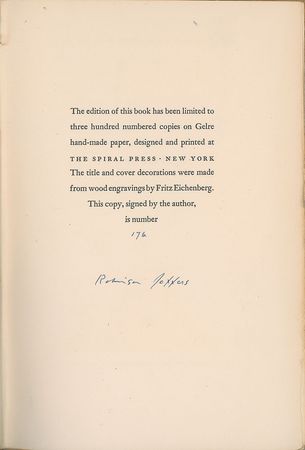 Lot #571 Robinson Jeffers - Image 2