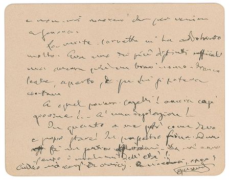 Lot #631 Giuseppe Verdi Handwritten Letter Signed - Image 2