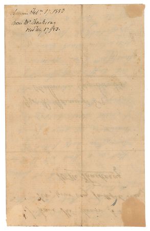 Lot #601 William Makepeace Thackeray Handwritten Letter Signed - Image 3