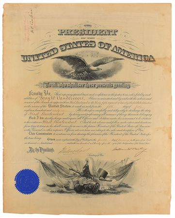 Lot #79 William McKinley Signed Document - Image 1