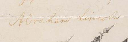 Lot #16 Abraham Lincoln: Lincoln appoints a noted Signal Officer for the Army of the Potomac - Image 2